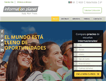 Tablet Screenshot of informationplanet.com.mx