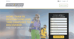 Desktop Screenshot of informationplanet.com