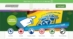 Desktop Screenshot of informationplanet.com.br