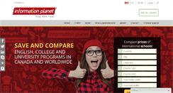 Desktop Screenshot of informationplanet.ca